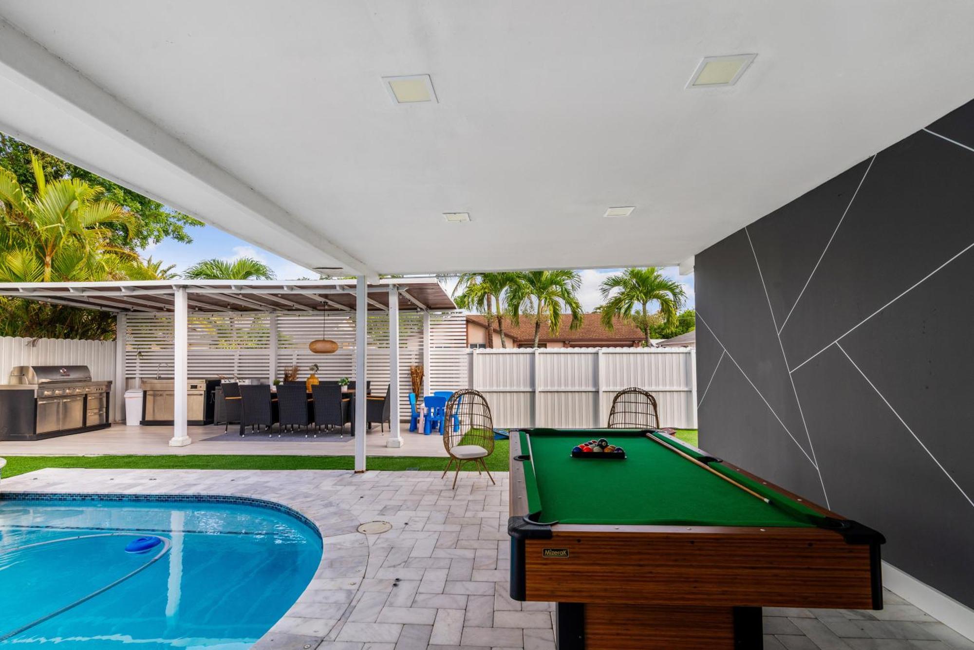 Villa Miami Luxury House W Heated Pool & Jacuzzi Exterior foto
